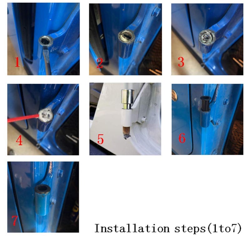 DEF Door Bushing Removal Tool Hinge Liners for Wrangler JK JKU JL JLU Gladiator JT 2007-2021 (Removal Tool) - Image 3